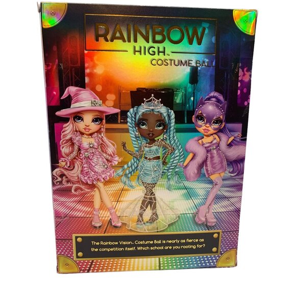 Shadow High Rainbow Vision Costume Ball Violet Willow Purple Fashion Doll 11" - Picture 3 of 6